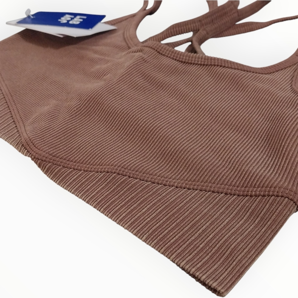 JoyLab Ribbed Seamless Bra - Picture 6 of 11